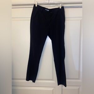 Black Ankle Work Pants